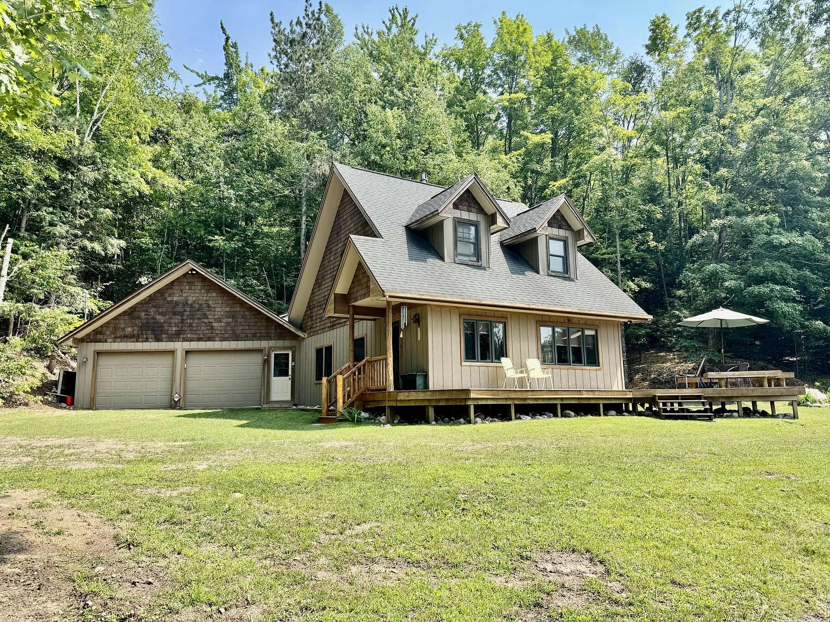 45.5 Acres of Recreational Land with Home for Sale in Gaylord, Michigan