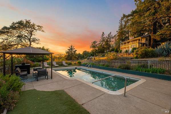 22.8 Acres of Agricultural Land with Home for Sale in Glen Ellen, California