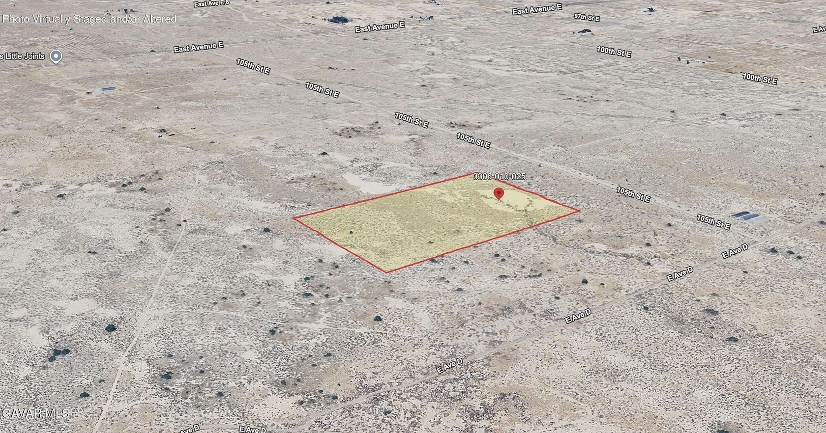 15.4 Acres of Agricultural Land for Sale in Lancaster, California