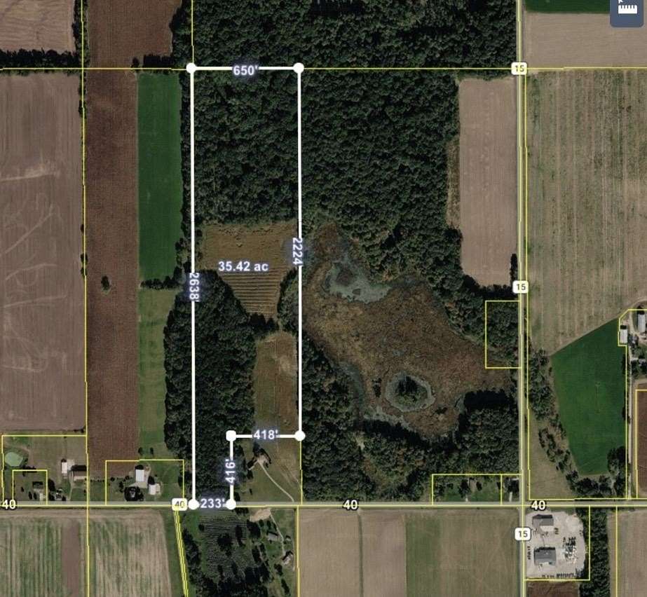 36 Acres of Land for Sale in Goshen, Indiana