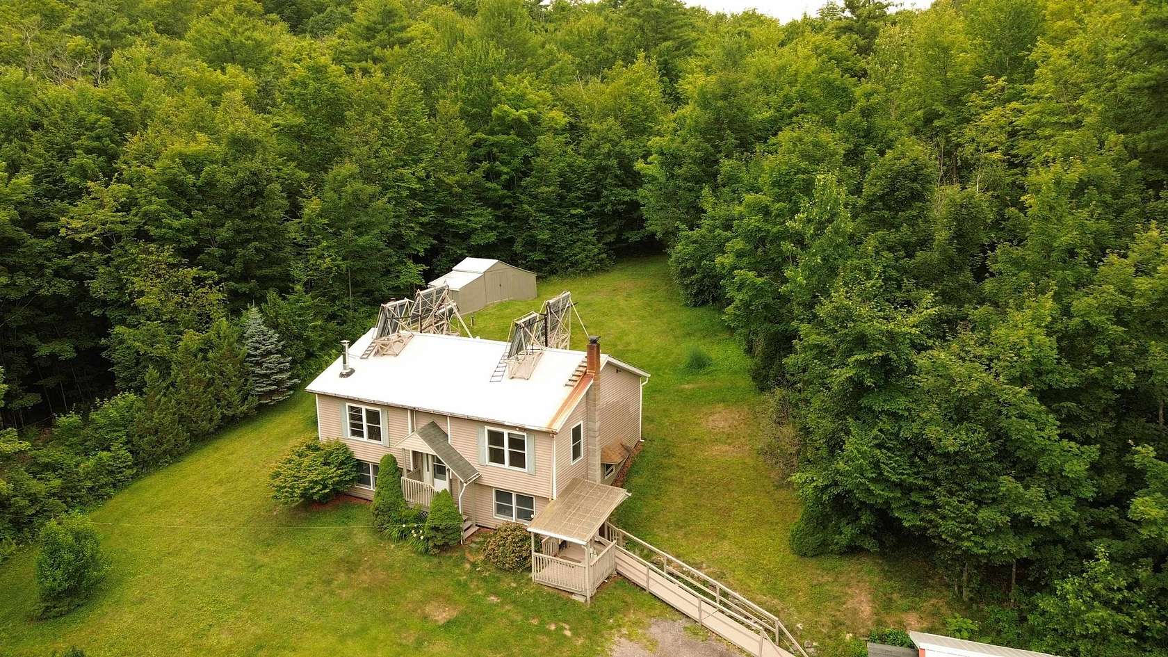 10.4 Acres of Land with Home for Sale in Westford, Vermont
