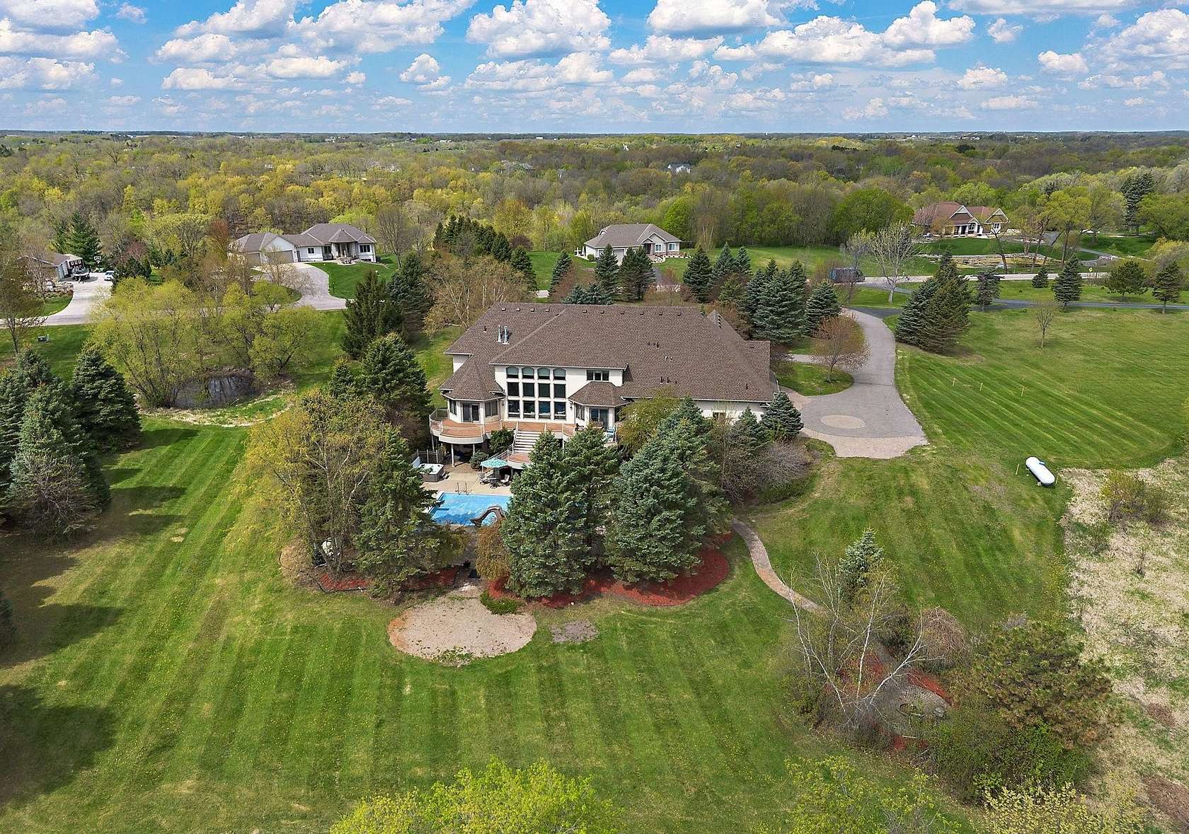 5.48 Acres of Land with Home for Sale in Buffalo, Minnesota