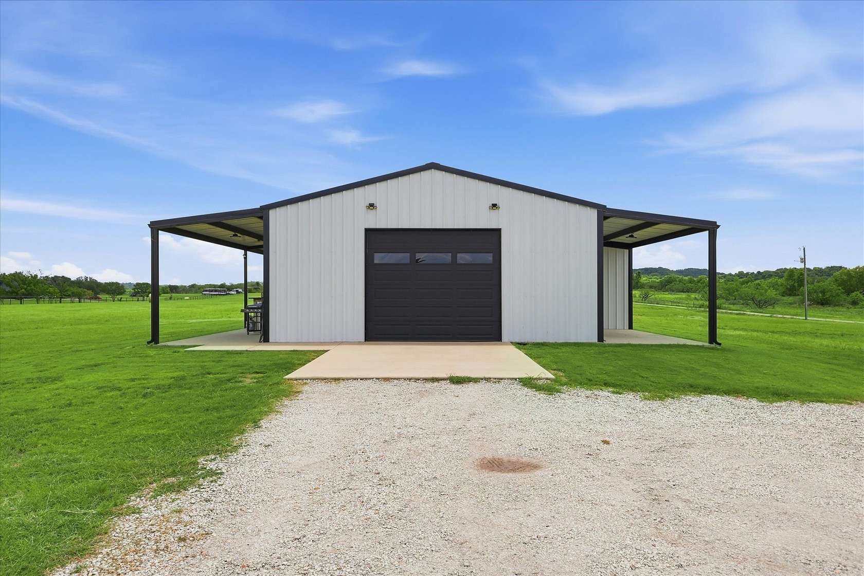 11.7 Acres of Land with Home for Sale in Grandview, Texas