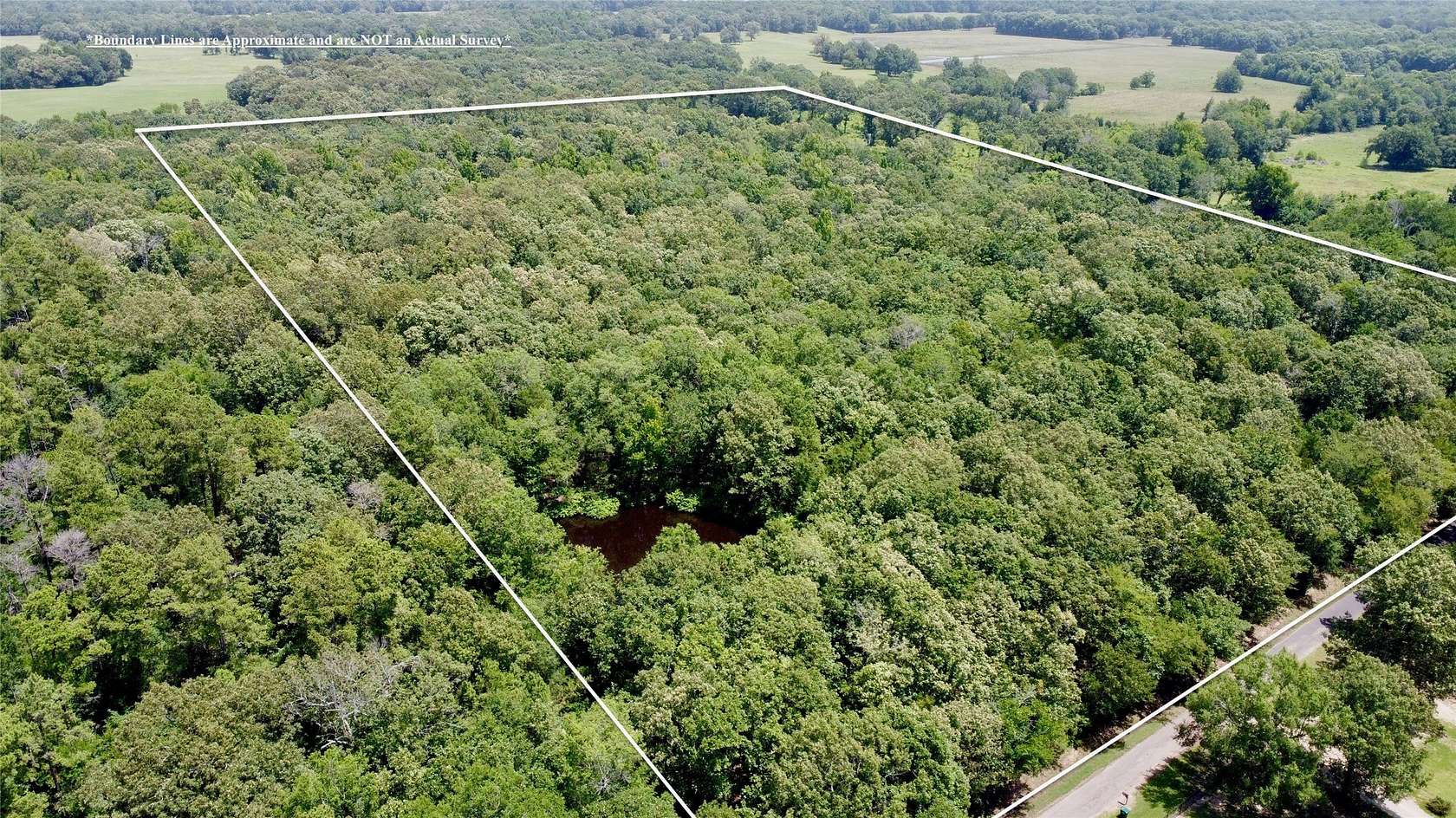 14.1 Acres of Recreational & Residential Land for Sale in Powderly, Texas