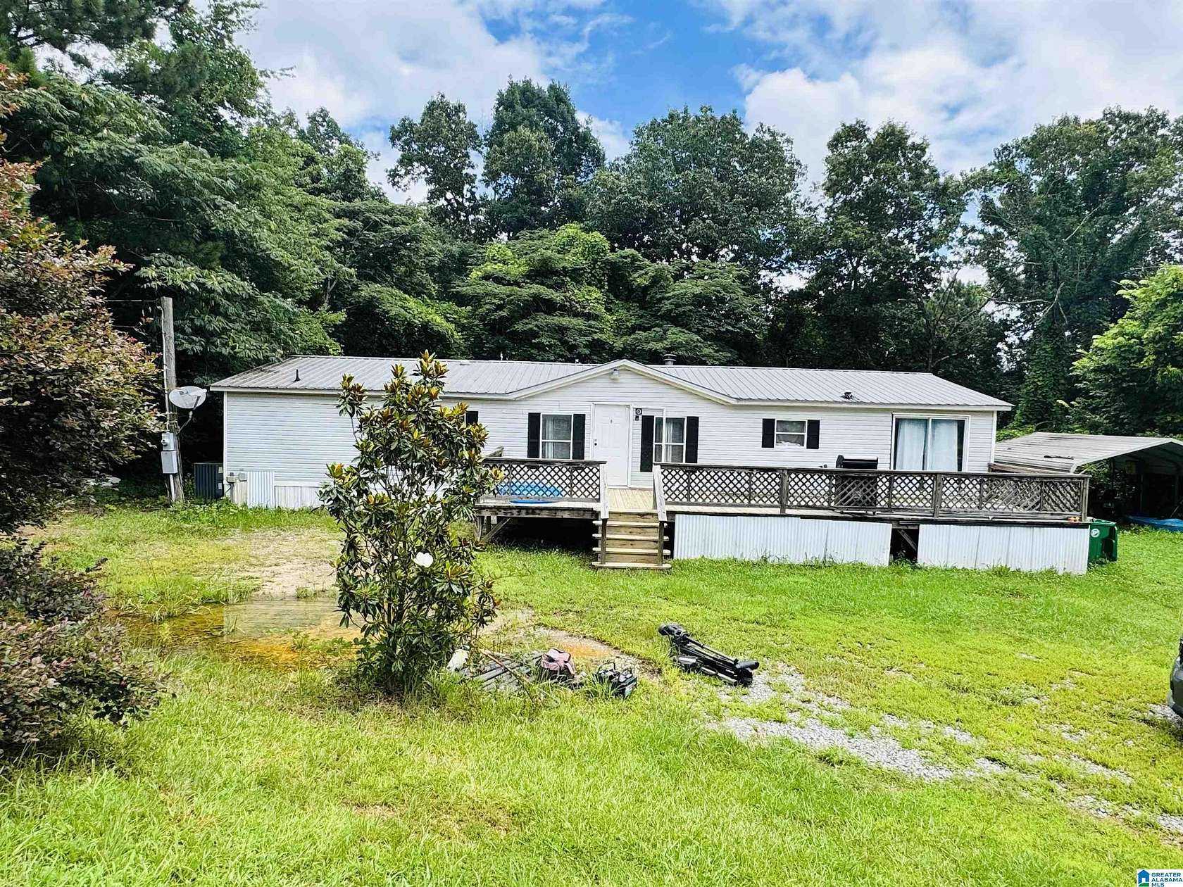 9 Acres of Land with Home for Sale in Crane Hill, Alabama