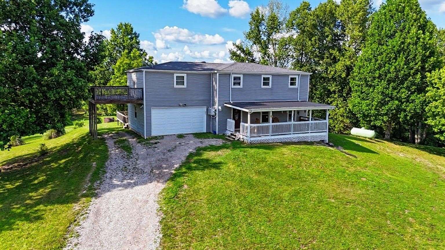 48 Acres of Recreational Land with Home for Sale in Ironton, Ohio
