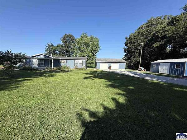 2 Acres of Land with Home for Sale in Dugger, Indiana