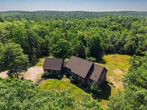 17.8 Acres of Land with Home for Sale in Newcastle, Maine