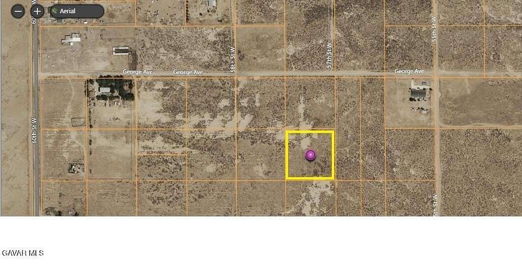 2.5 Acres of Residential Land for Sale in Rosamond, California