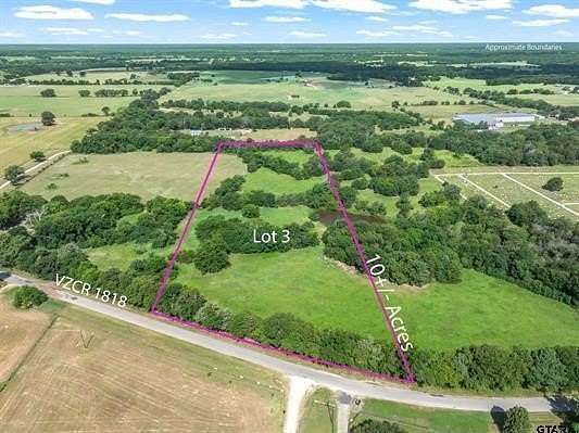 10.3 Acres of Land for Sale in Fruitvale, Texas