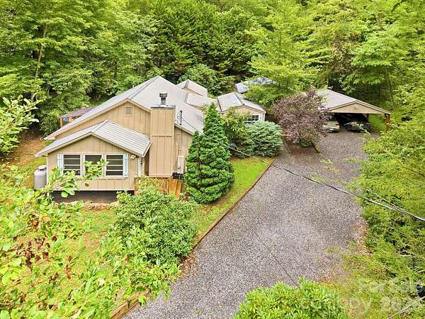 3.1 Acres of Land with Home for Sale in Waynesville, North Carolina