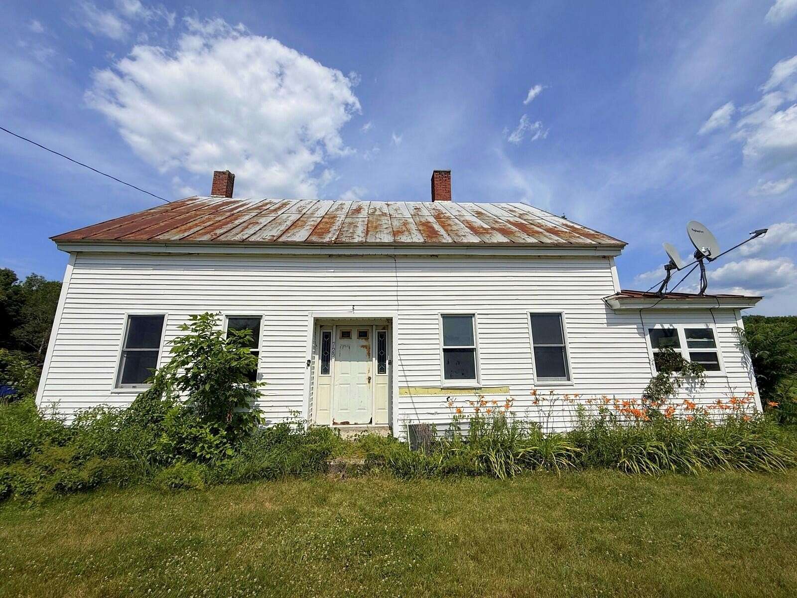 8 Acres of Land with Home for Sale in Strong, Maine