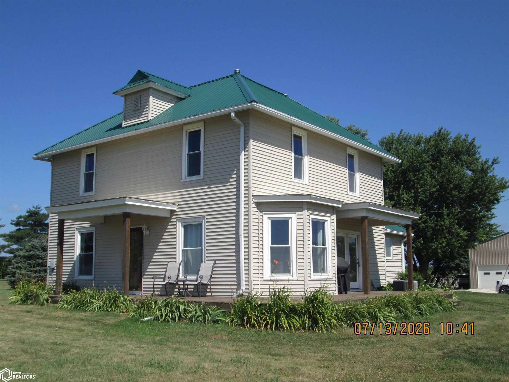 3.83 Acres of Land with Home for Sale in Walnut, Iowa