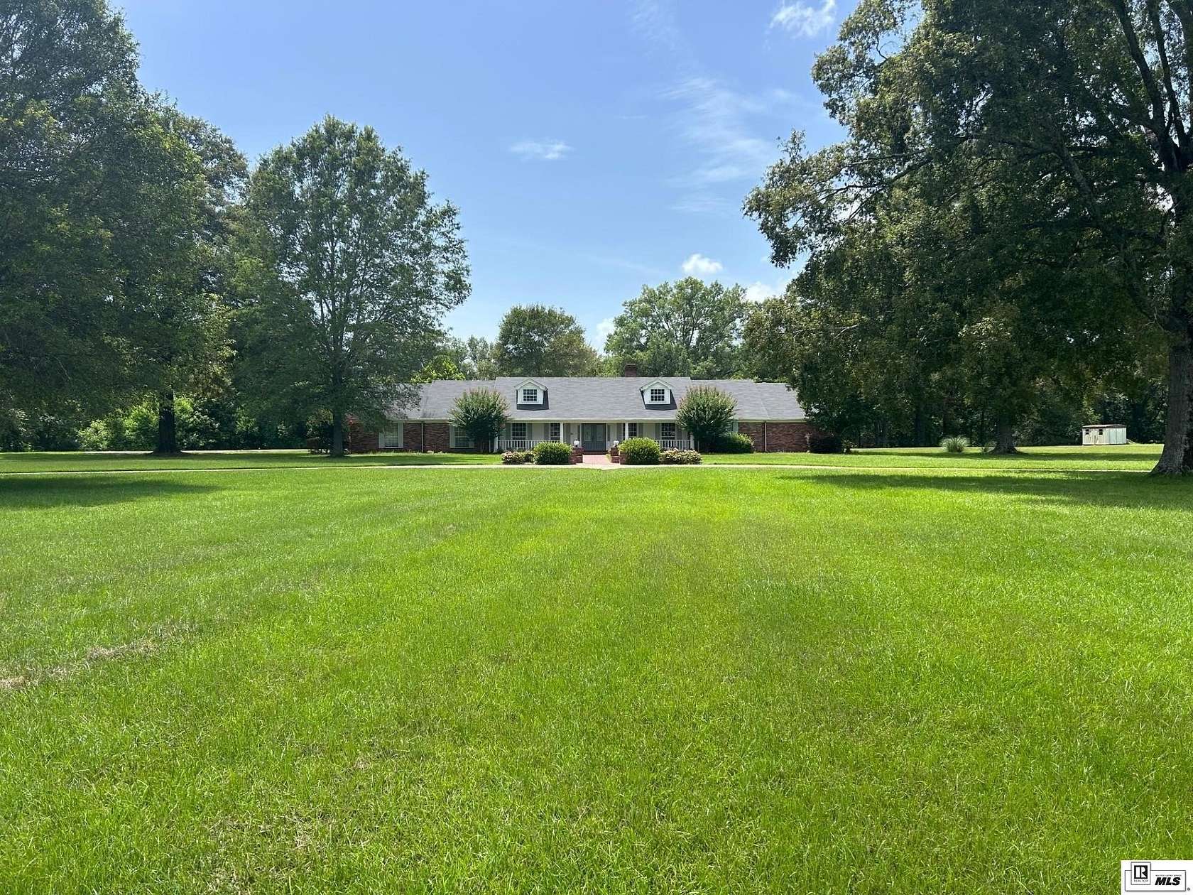 12.5 Acres of Land with Home for Sale in Bastrop, Louisiana