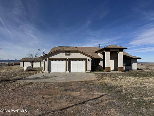 9.28 Acres of Land with Home for Sale in Prescott Valley, Arizona