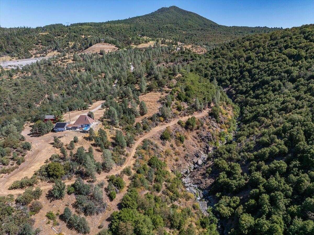 39 Acres of Recreational Land with Home for Sale in Round Mountain, California