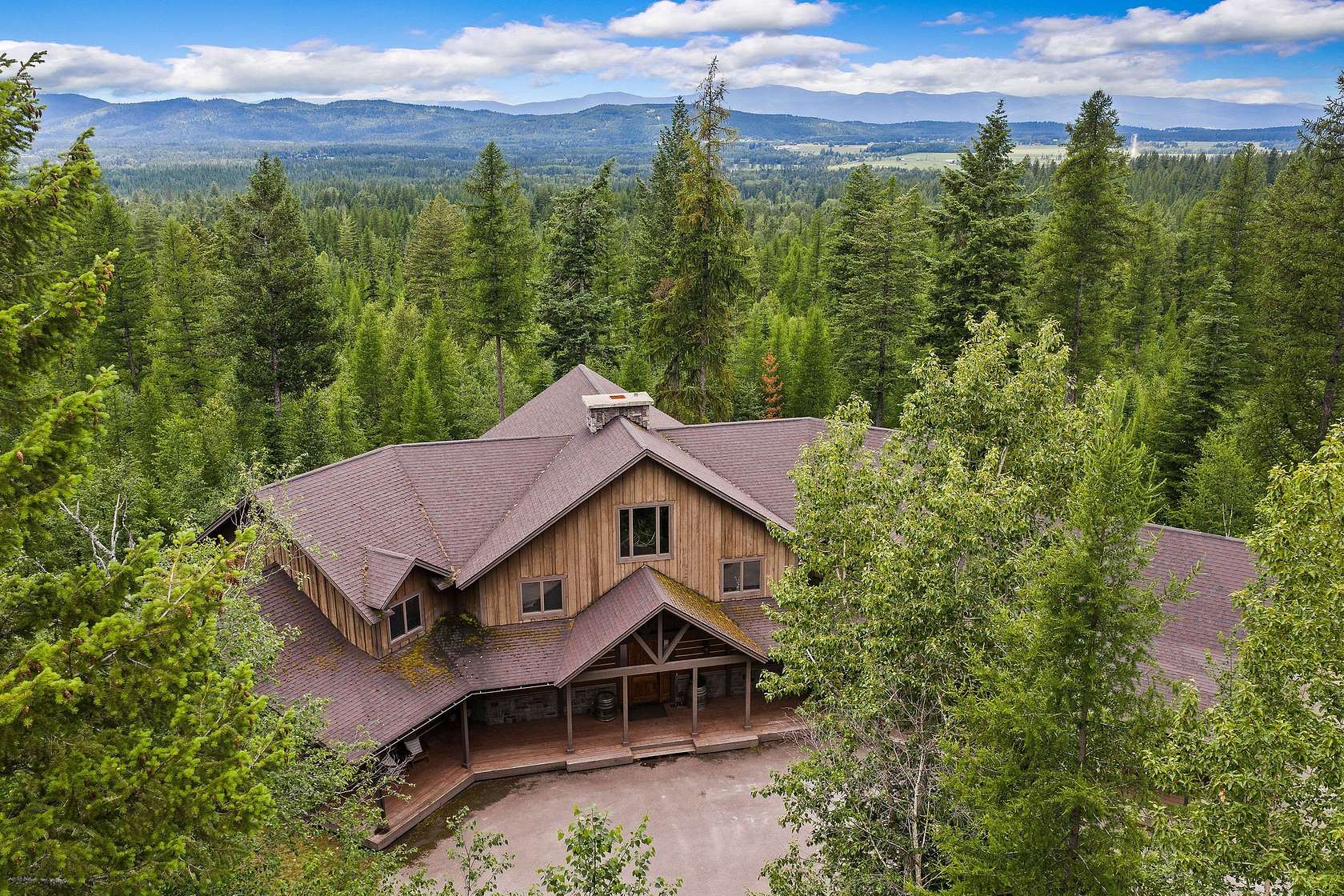 20.4 Acres of Recreational Land with Home for Sale in Bigfork, Montana