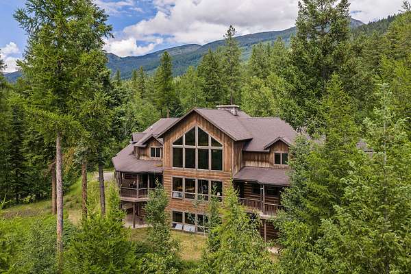 20.4 Acres of Recreational Land with Home for Sale in Bigfork, Montana