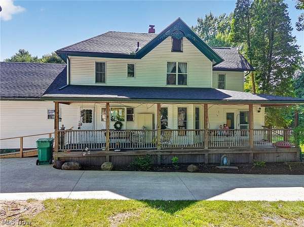 5.48 Acres of Land with Home for Sale in Conneaut, Ohio