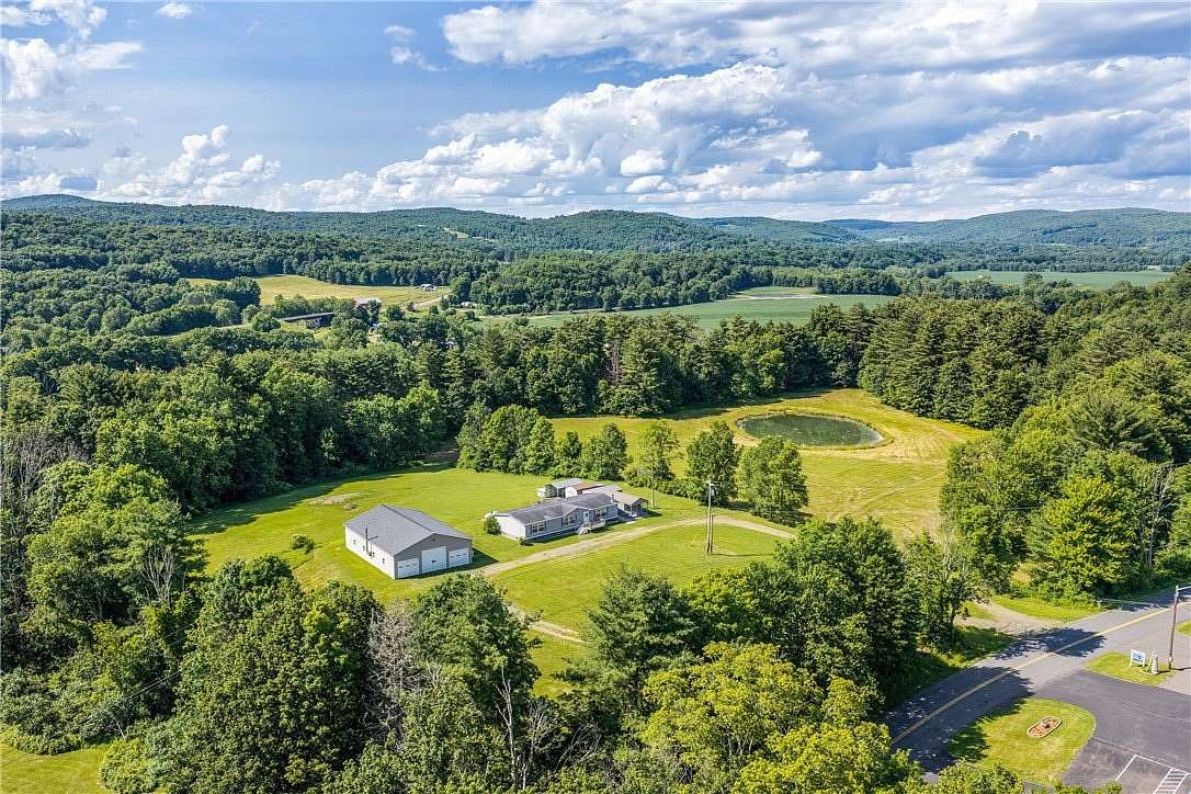 43 Acres of Land with Home for Sale in Unadilla, New York