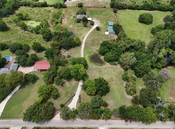 4.43 Acres of Land with Home for Sale in Burleson, Texas