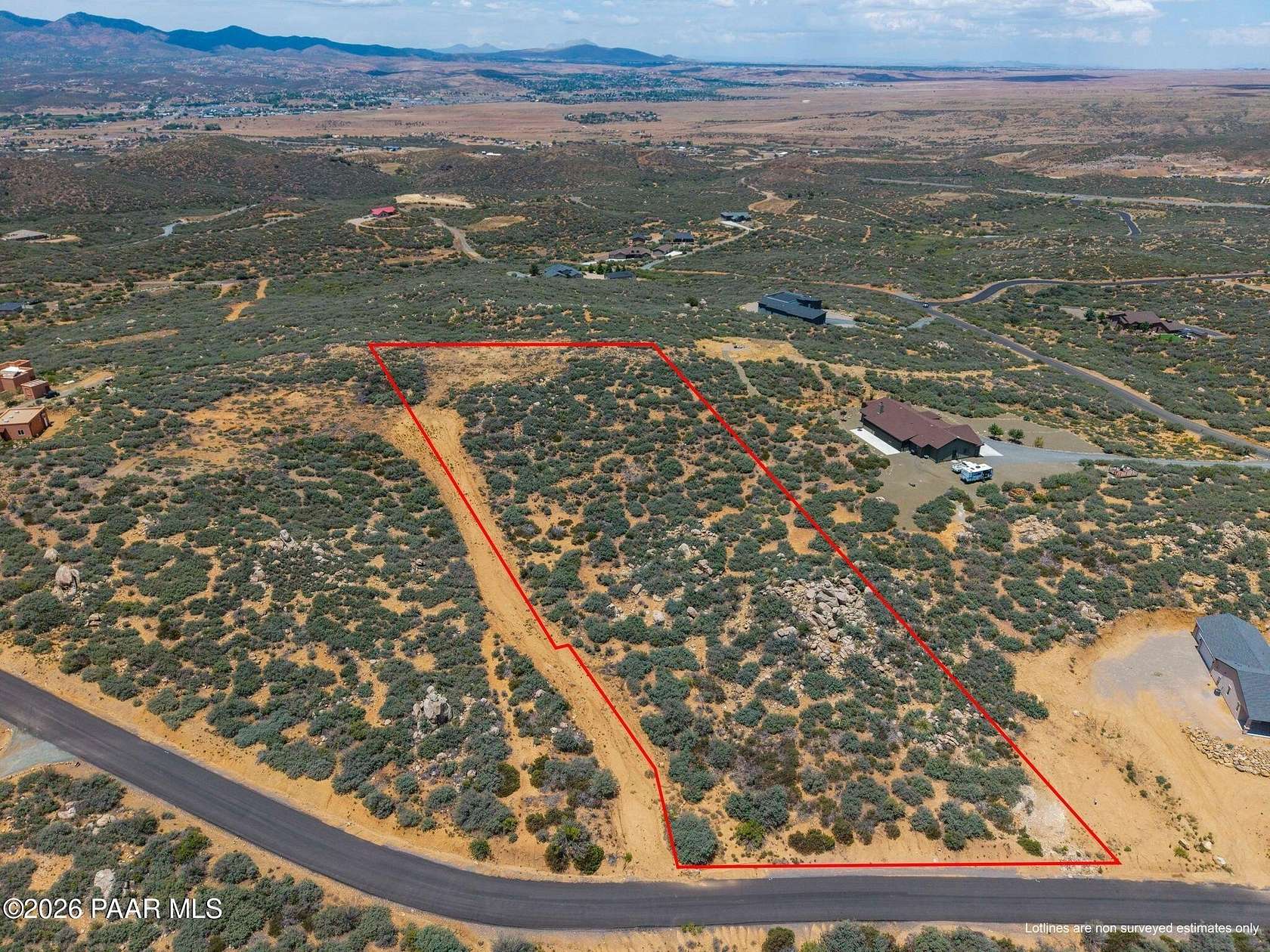 4.14 Acres of Residential Land for Sale in Dewey-Humboldt, Arizona
