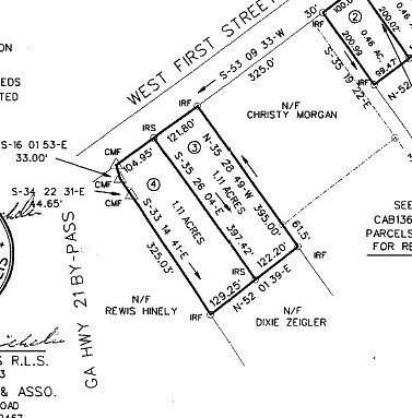 2.22 Acres of Commercial Land for Sale in Springfield, Georgia
