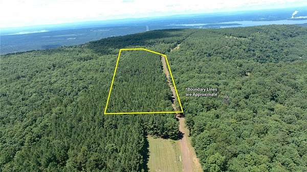 10 Acres of Recreational & Residential Land for Sale in Dardanelle, Arkansas