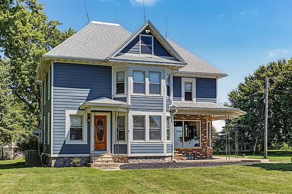 4.8 Acres of Land with Home for Sale in Fulton Township, Iowa
