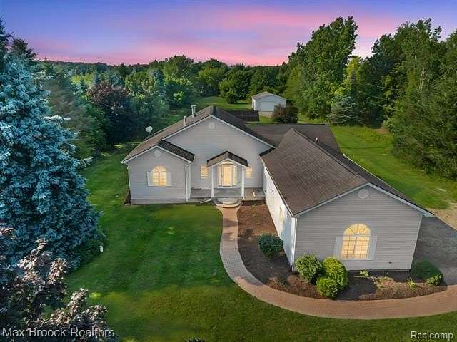 2.5 Acres of Land with Home for Sale in Ortonville, Michigan