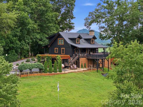 2.22 Acres of Land with Home for Sale in Burnsville, North Carolina