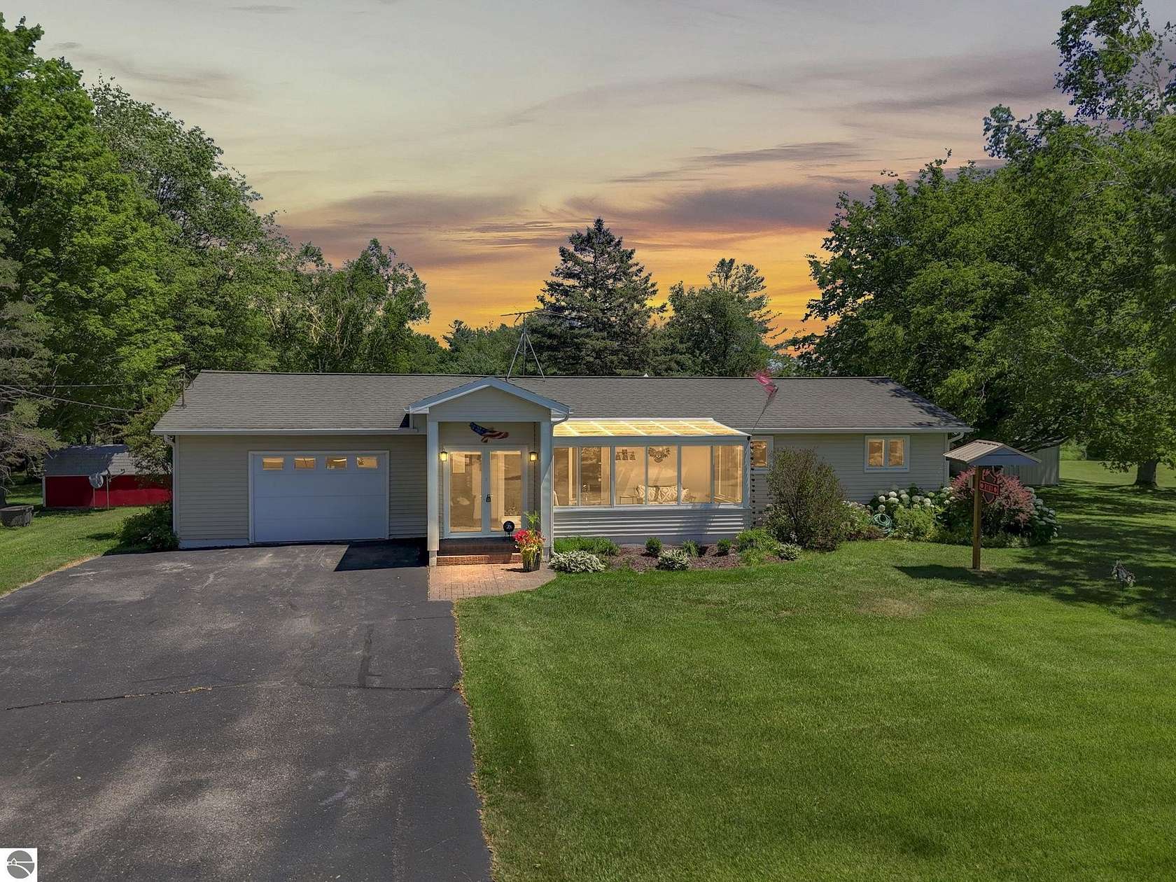 8 Acres of Land with Home for Sale in Lake City, Michigan