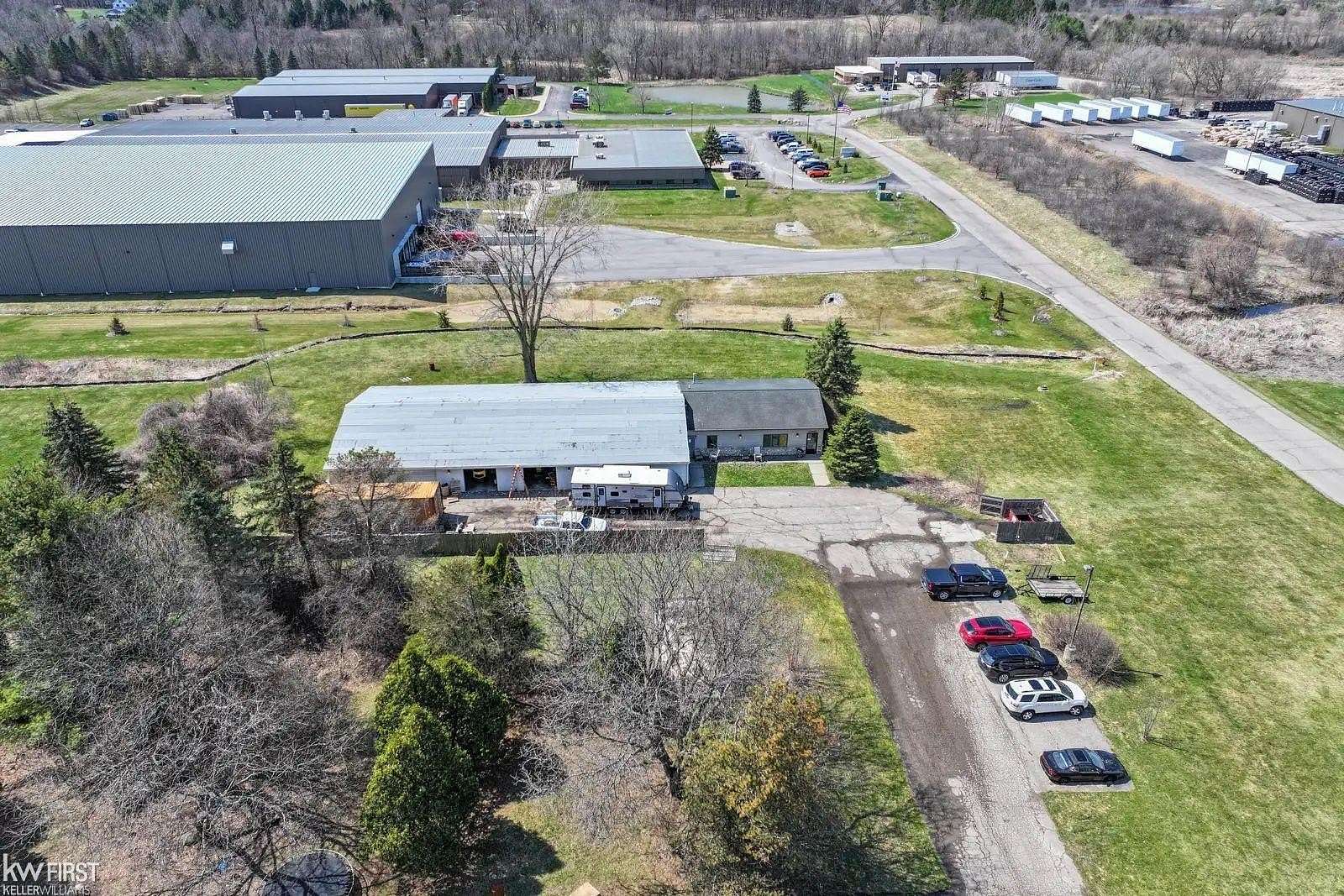 1.77 Acres of Improved Commercial Land for Sale in Holly, Michigan