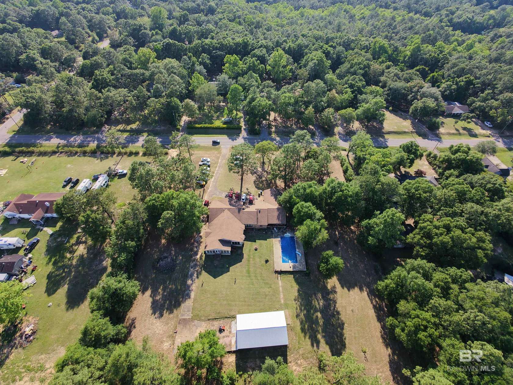 2.64 Acres of Land with Home for Sale in Mobile, Alabama