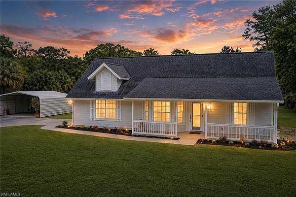 2.5 Acres of Land with Home for Sale in Naples, Florida