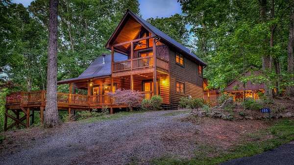 3 Acres of Land with Home for Sale in Blue Ridge, Georgia