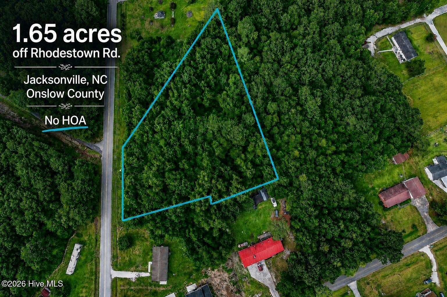 1.65 Acres of Residential Land for Sale in Jacksonville, North Carolina