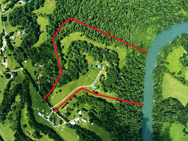 39 Acres of Recreational Land with Home for Sale in Irvine, Kentucky