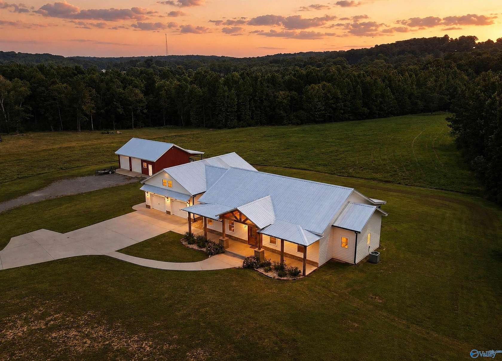 5.36 Acres of Land with Home for Sale in Cullman, Alabama