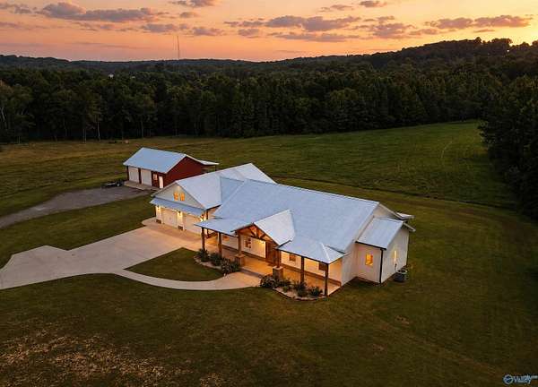 5.36 Acres of Land with Home for Sale in Cullman, Alabama
