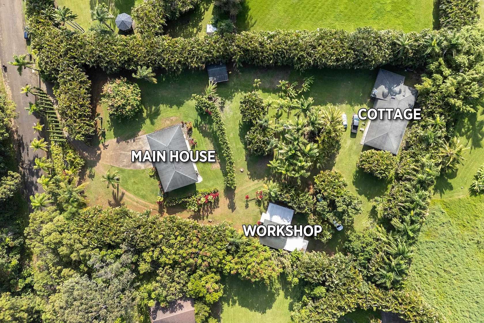 2 Acres of Land with Home for Sale in Haʻikū, Hawaii