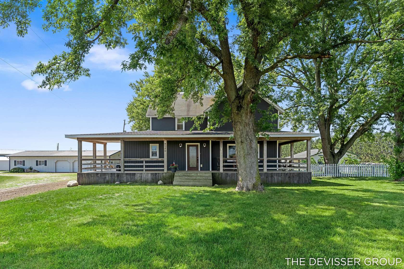 1.5 Acres of Land with Home for Sale in Hamilton, Michigan