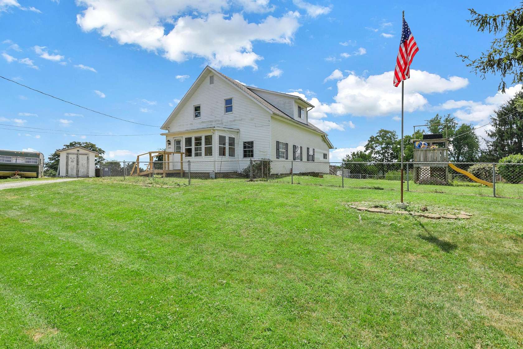 11.7 Acres of Land with Home for Sale in Thornville, Ohio