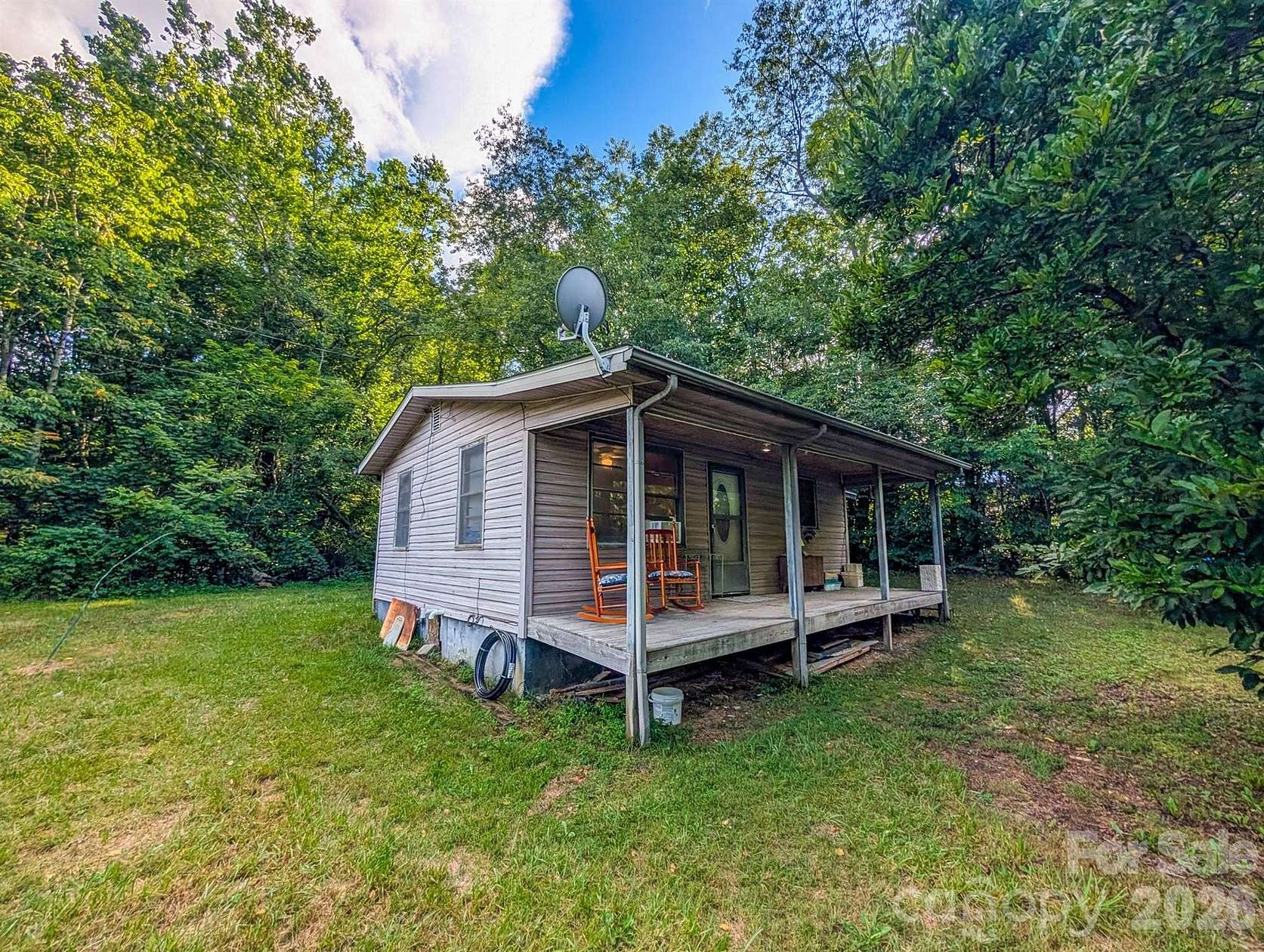 2 Acres of Land with Home for Sale in Burnsville, North Carolina