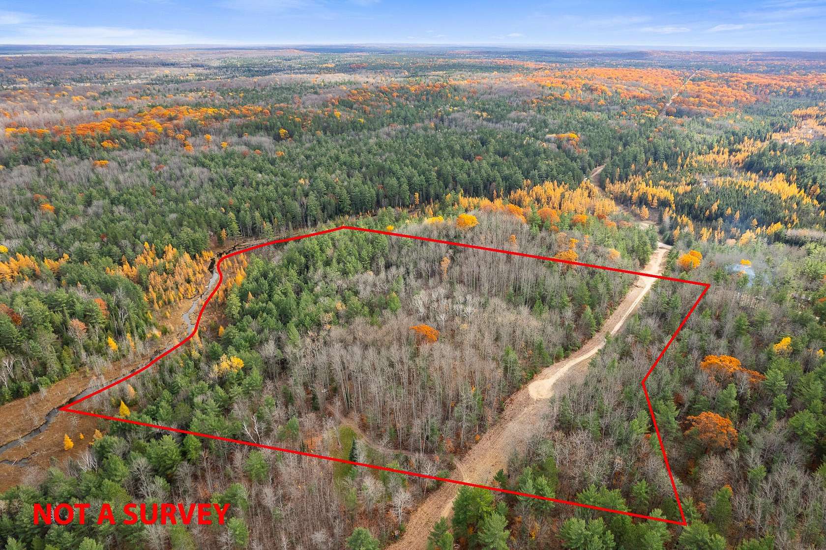 20.8 Acres of Recreational & Residential Land for Sale in Wolverine, Michigan