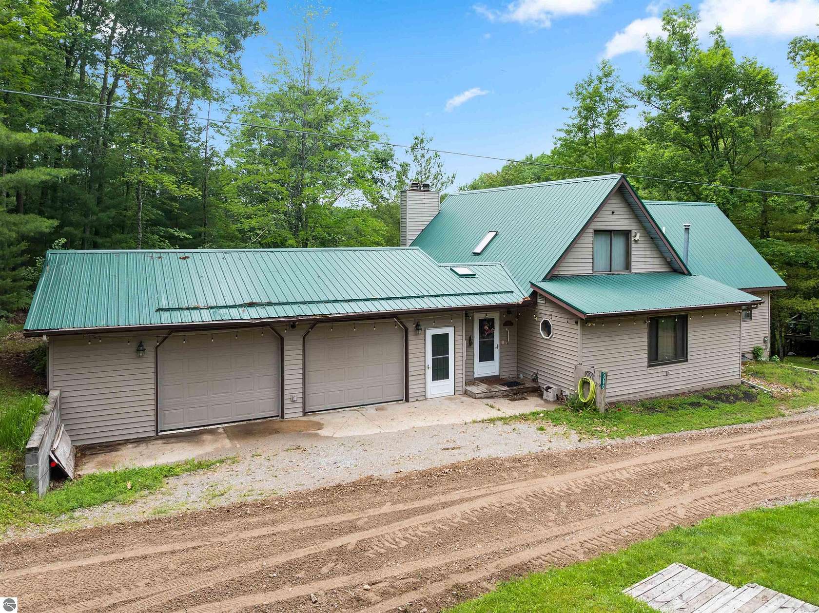 19.6 Acres of Recreational Land with Home for Sale in Rose City, Michigan
