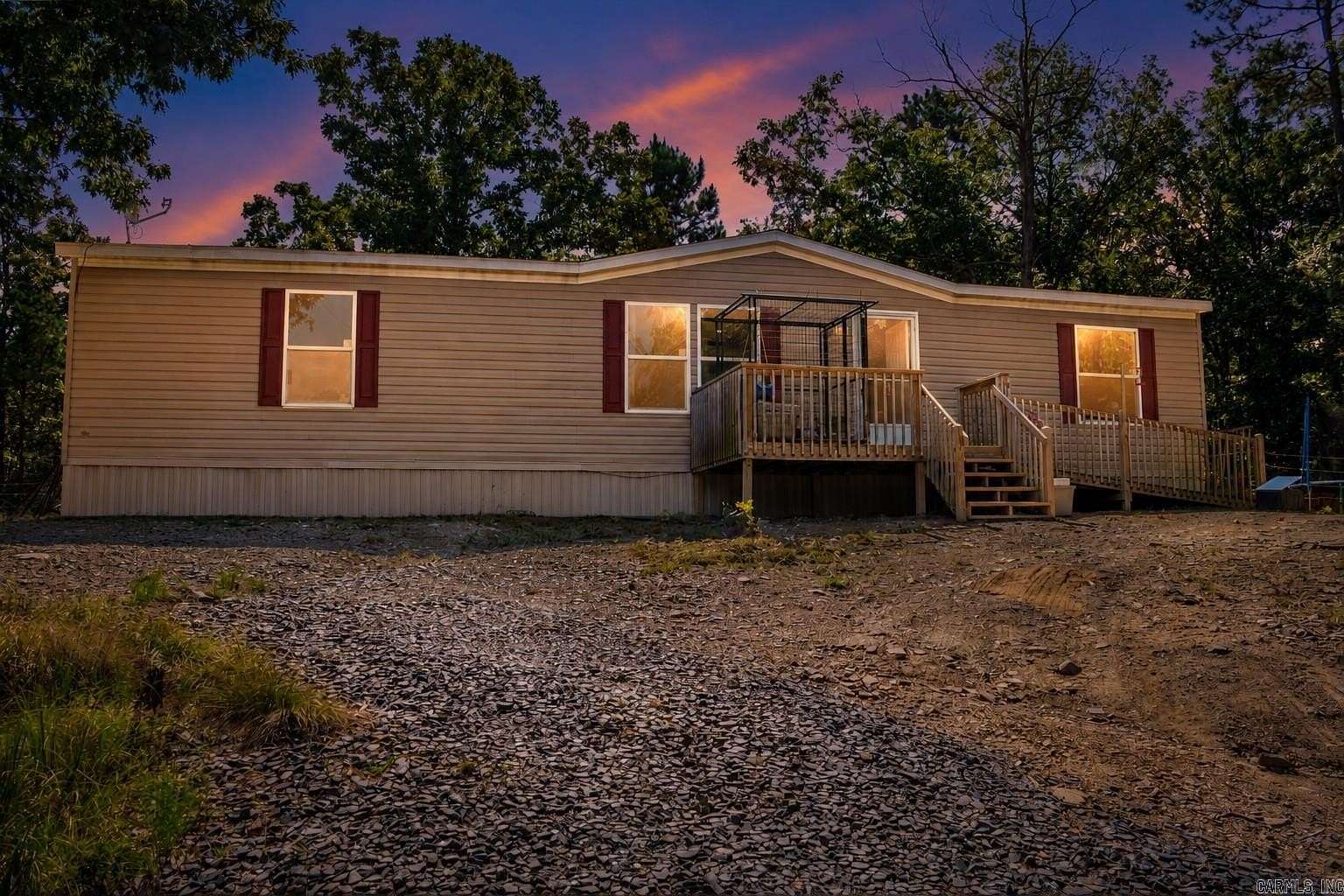 3.5 Acres of Land with Home for Sale in Mena, Arkansas