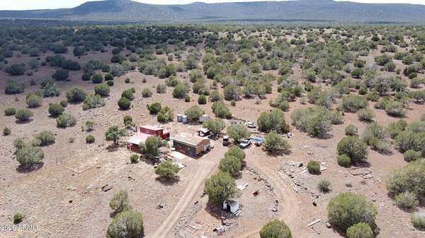 10 Acres of Land with Home for Sale in Seligman, Arizona