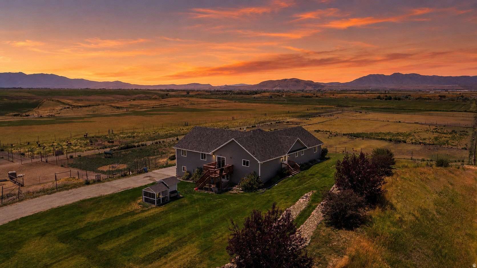 23.3 Acres of Land with Home for Sale in Richmond, Utah