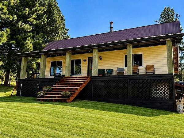12.5 Acres of Land with Home for Sale in Cascade, Idaho